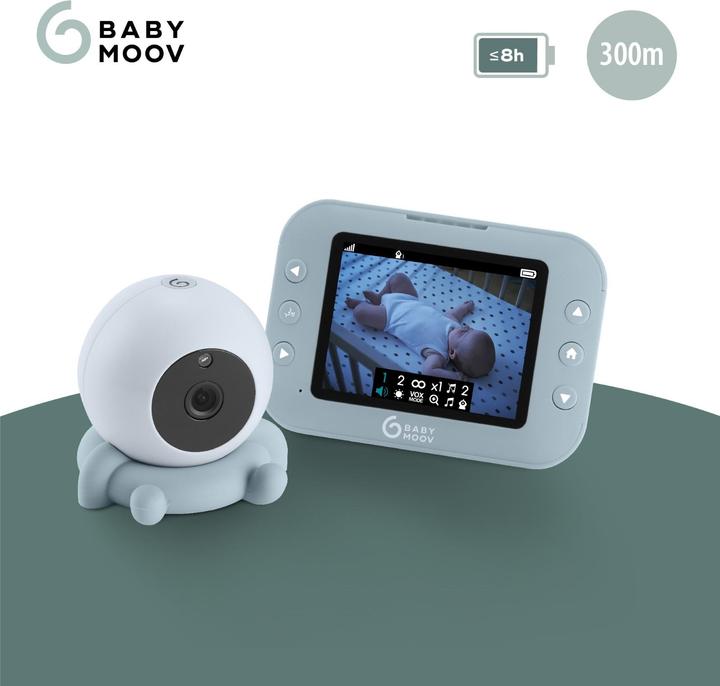 Image du produit Babymoov Yoo Roll Moniteur Vidéo Pour Bébé (Vidéo et audio, 300 m)