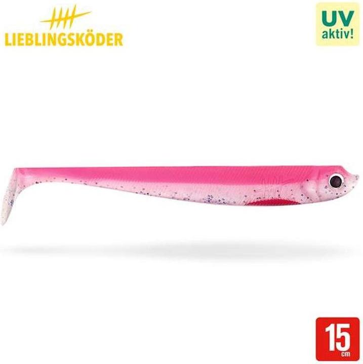 Immagine prodotto Lieblingsköder Pinky (acqua torbida, nuvole) (15 cm)