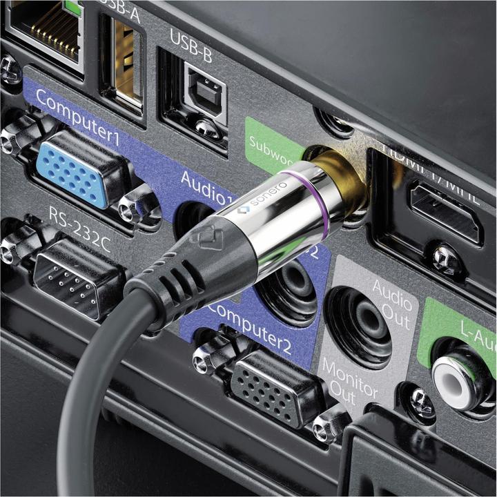 Produktbild Sonero Subwoofer Y-Kabel (5.50 m, Cinch)