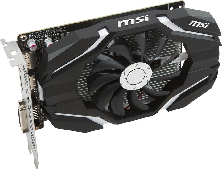 Actual product image MSI GeForce GTX 1050 Ti OC (4 GB)