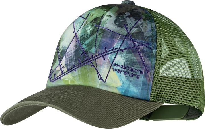 Buff Trucker Cap Campast Green (L, XL)
