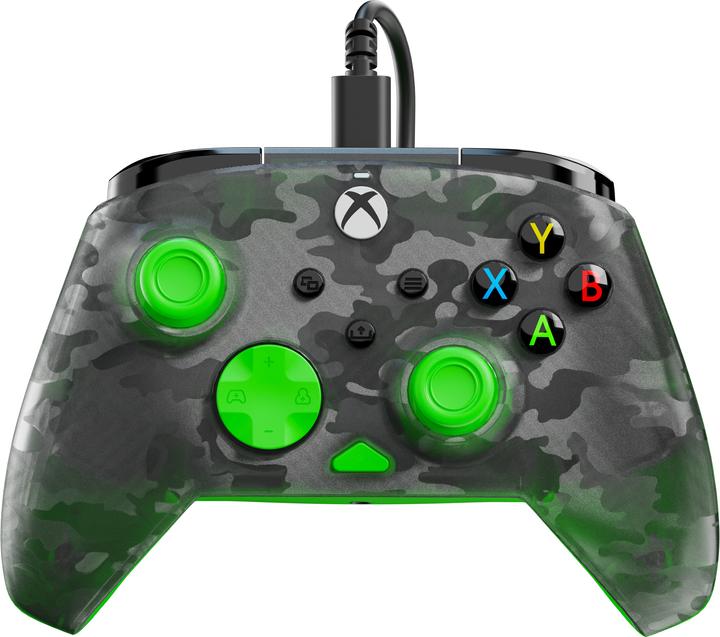 Produktbild Turtle Beach Rematch Core Wired Controller · XB · Ghost Camo Black & Green (Xbox One S, Xbox Series X, PC, Xbox Series S)