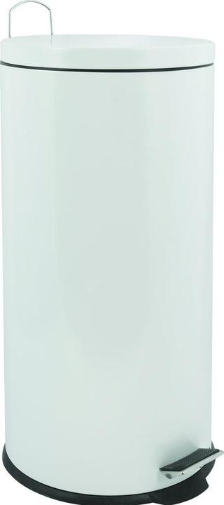 Produktbild MSV Treteimer Metall weiss 30 l (30 l)