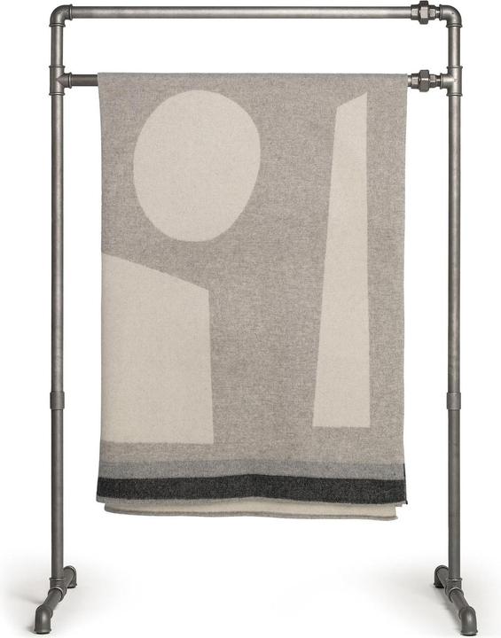Markslöjd Blanket Alma 180 x 130 cm, Grey (130 x 180 cm)