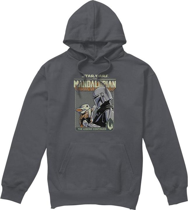 Immagine prodotto Star Wars Legend Continues Felpa con Cappuccio Grogu Uomo (L)