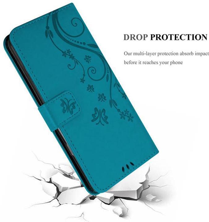 Image du produit Cadorabo Couverture du livre de fleurs (Samsung Galaxy J3 2017 (version US))