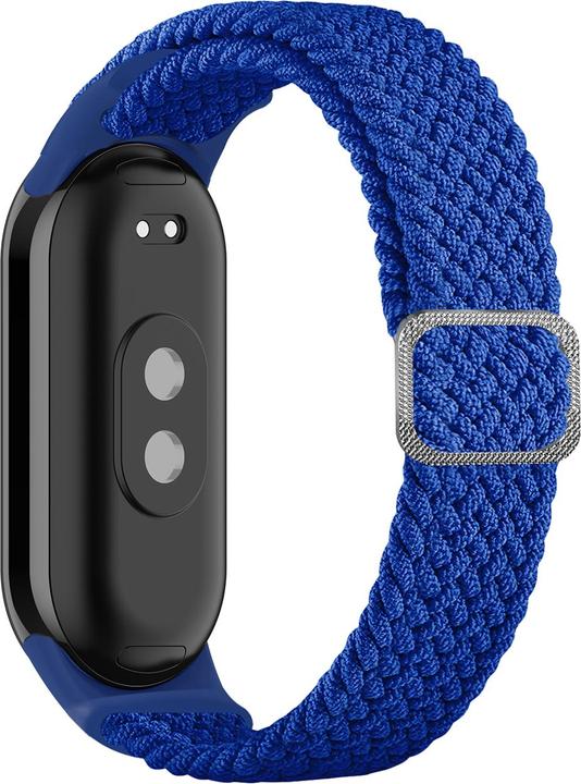 Produktbild Hurtel Geflochtenes Stoffarmband Xiaomi Mi Band 8 Armband - Blau (Stoff)
