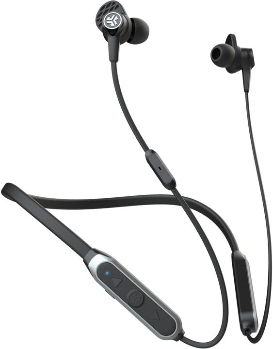 JLab Audio Epic ANC Earbuds w Neckband IEUEBEPIC, Black (ANC, 10 h, Wireless)