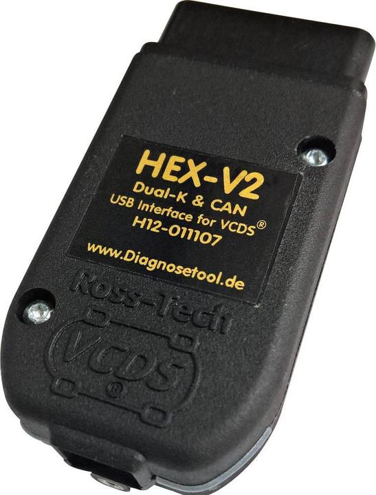 Actual product image Ross-Tech HEXUSB Interface VCDS diagnostic tool for VW Audi Seat and Skoda in case