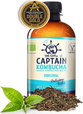 Actual product image Gutsy Captain Kombucha Original (1 x 40 cl)