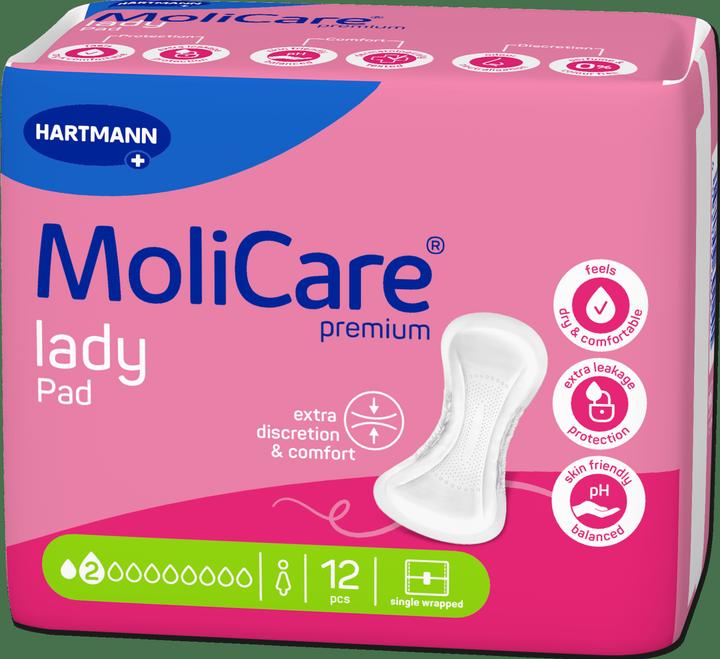 Image du produit MoliCare lady pad 2 Protections anatomiques (12 x, 2)