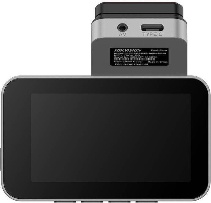 Actual product image Hikvision Dash camera C200S WiFi 2K 1800P (Wi-Fi, Built-in microphone, Accelerometer, 2K)