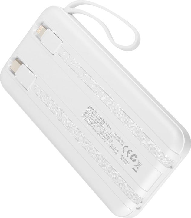 Actual product image LinQ 10,000mAh power bank + Lightning / USB-C cable (10000 mAh)