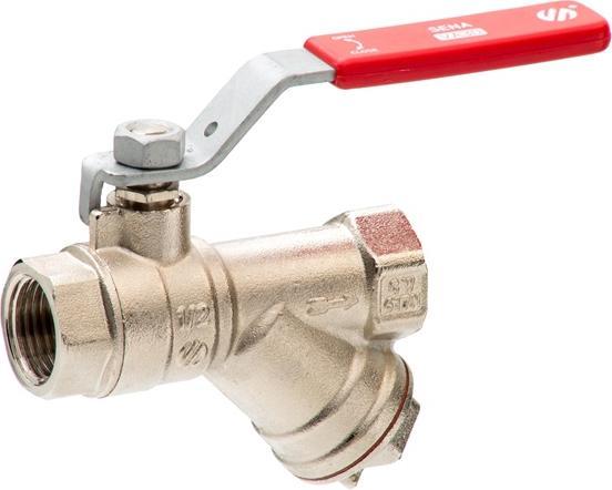 Actual product image water valve, ball, socket with filter, standard handle, Pn 30 1 "Old (152305)