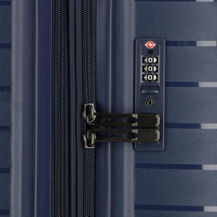 Actual product image D&N Travel Line 4500 4-wheel trolley L 75 cm with expansion fold (100 l, L (90 - 115l))