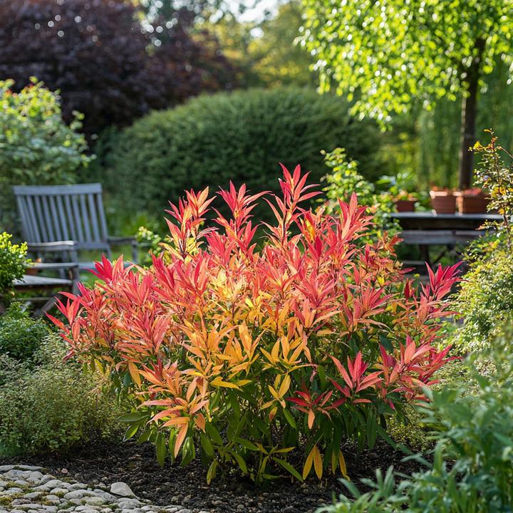 Produktbild Plant in a Box Pieris 'Forest Flame' - 2er Set Schattenglöckchen (25 cm)