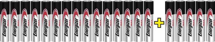 Energizer Max Alkaline (20 pcs., AAA)
