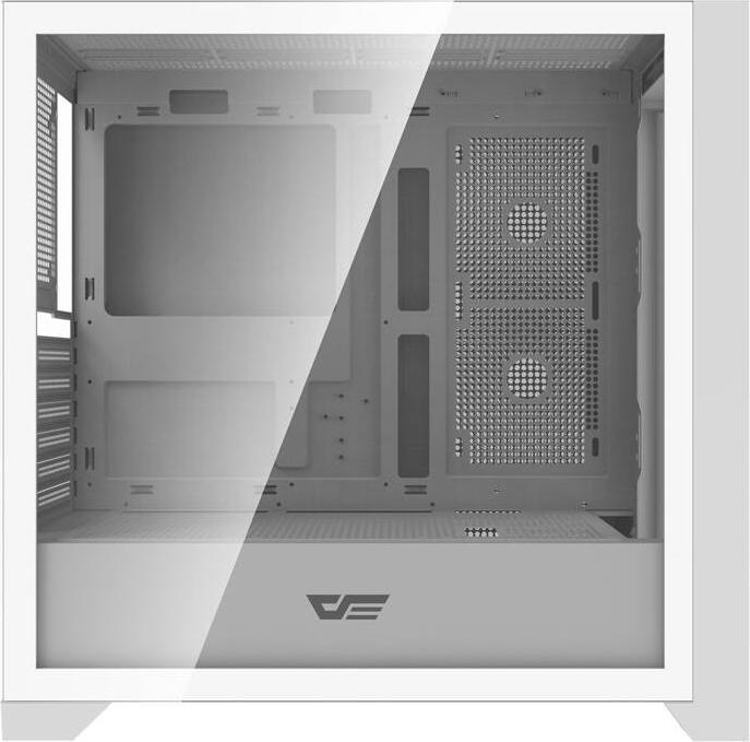 Actual product image Darkflash Tech Darkflash DRX90 computer case (white) (mATX, ITX, ATX)