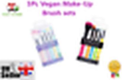 Produktbild Chique 5 Stück Veganer Makeup Pinsel Set Kosmetik Applikator Geschenk (Set)