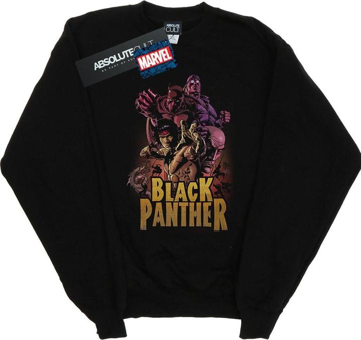 Black Panther Ninja Sweatshirt Jungen