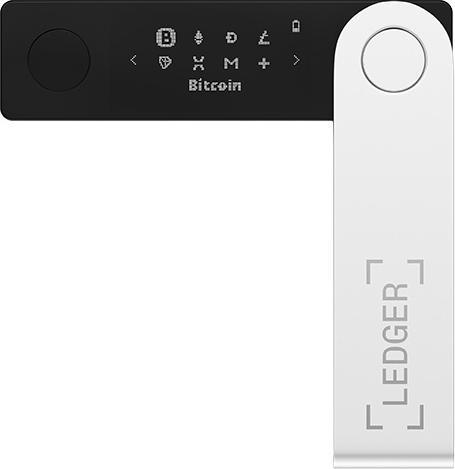 Actual product image Ledger Nano X crypto hardware wallet onyx black (Bitcoin, Ripple, Litecoin, Others)
