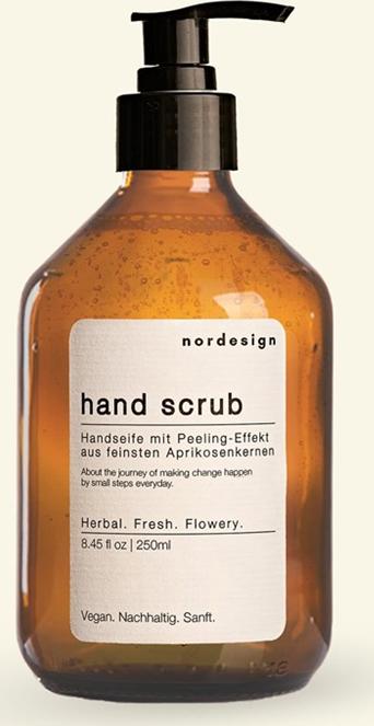 Actual product image Nordesign Hand Soap Hand Scrup (Exfoliating soap, Liquid soap, 250 ml)