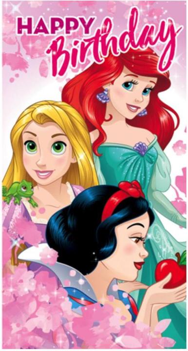 Produktbild Disney Princess Grusskarte Happy Birthday Karton (100 x)