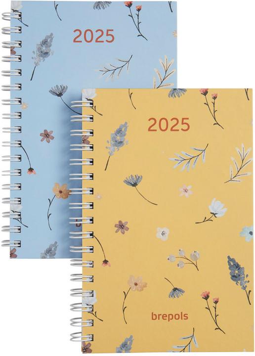 Image du produit Brepols Agenda Floral & Leaves 2023 707759940 ass., 1W/2S, 10x15cm (10 x 15 cm, Allemand, Anglais, Français, Néerlandais)
