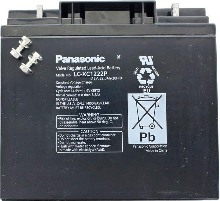 Produktbild Panasonic Akku LC-XC1222P Cyclic