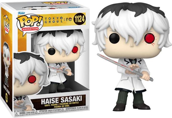 Actual product image Funko Pop! Tokyo Ghoul:Re : Haise Sasaki (1124)