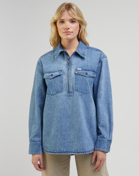 Lee Zip Popover Shirt