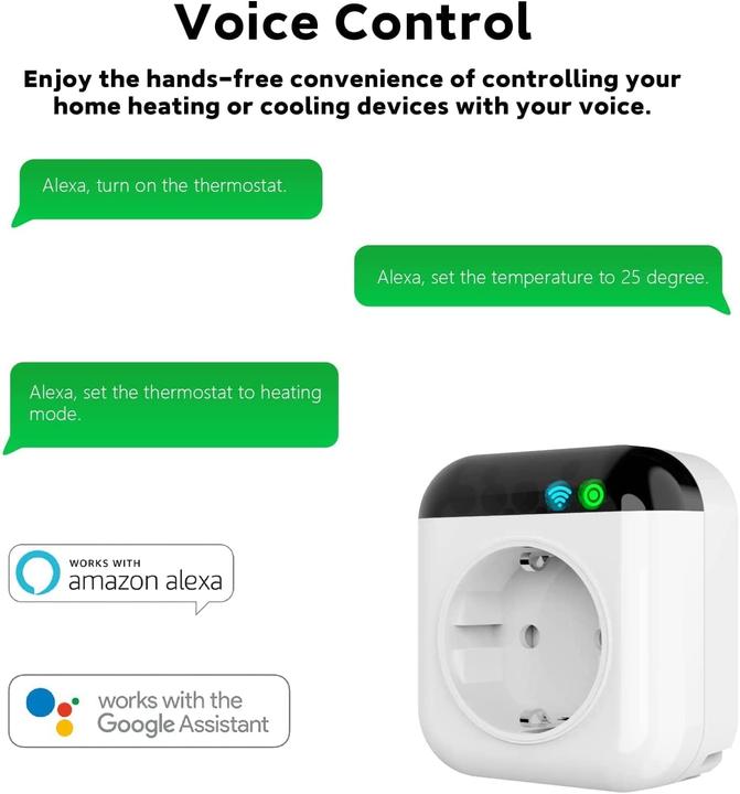 Produktbild Hycency Thermostat Steckdose