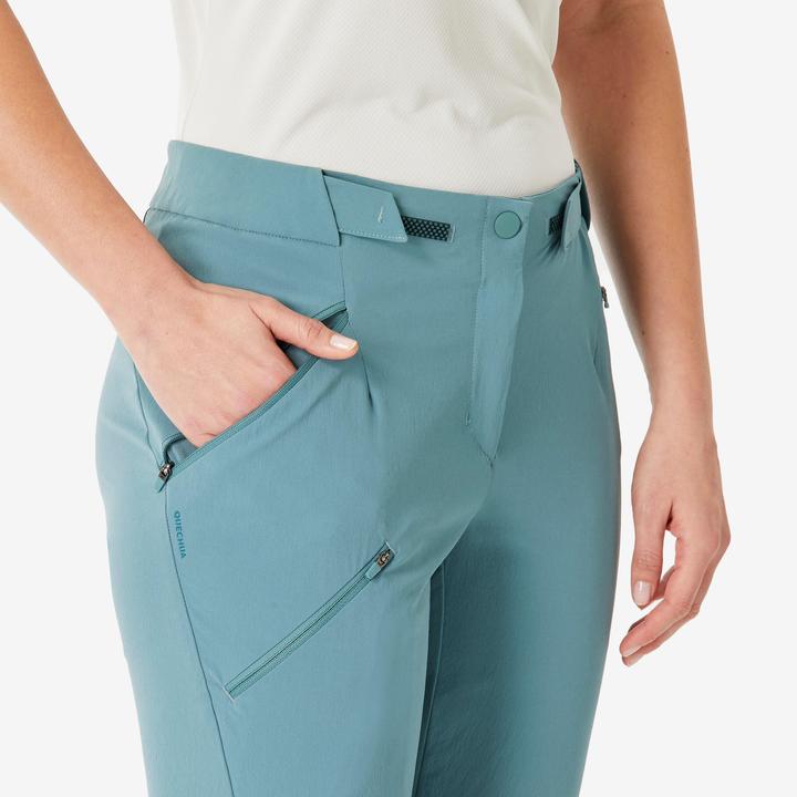 Image du produit Quechua Pantalon de randonnée femme, MH500 vert (XL)