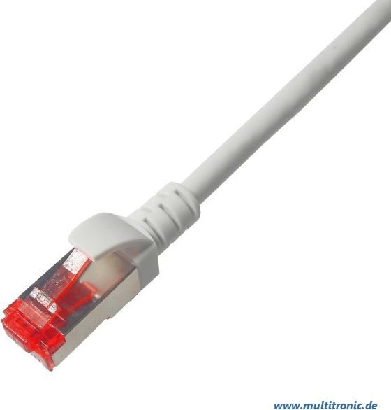 Actual product image Brackton Patch cord Cat.6 SF/UTP 500MHz HF 7.5m white (7.50 m)