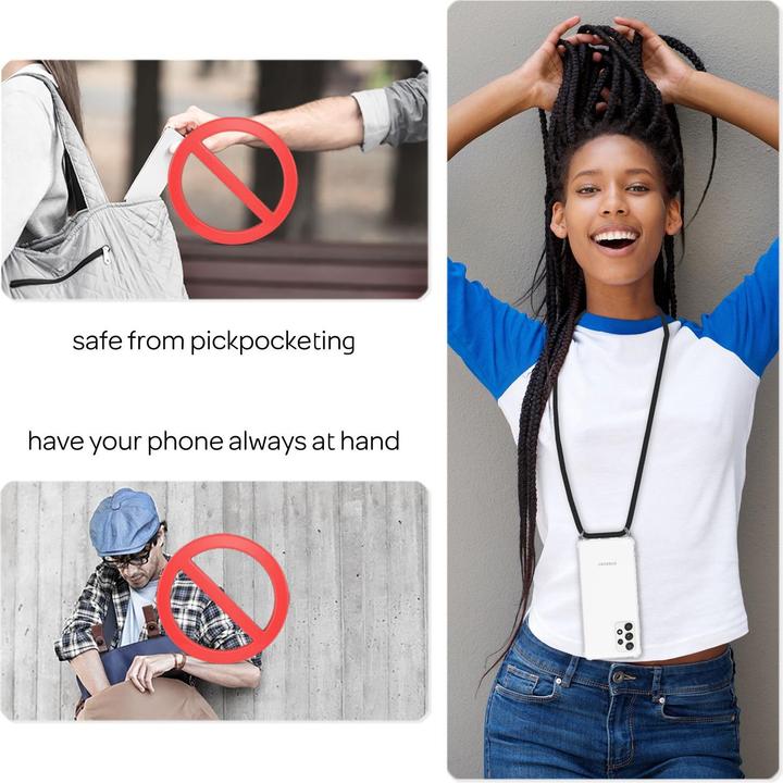 Actual product image Nalia Case with Chain