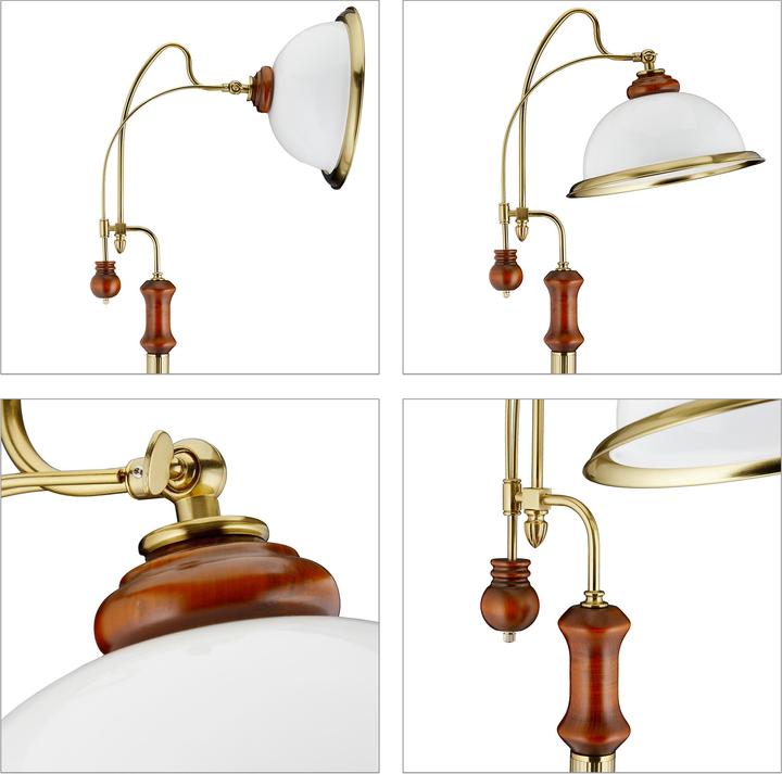 Actual product image Relaxdays Floor Lamp Art Nouveau (4000 lm, E27)