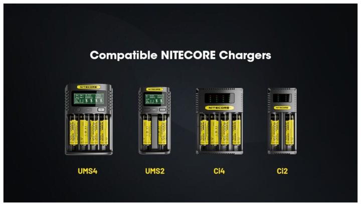 Actual product image Nitecore NL1840HP (1 pcs., 18650, 4000 mAh)