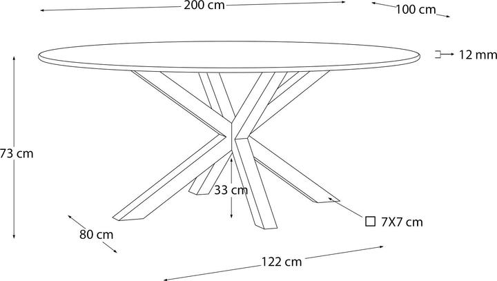 Actual product image Kave Home Argo