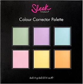 Sleek MakeUP Farbkorrektor Palette 18g (Gelb, Blau, Grün, Orange)