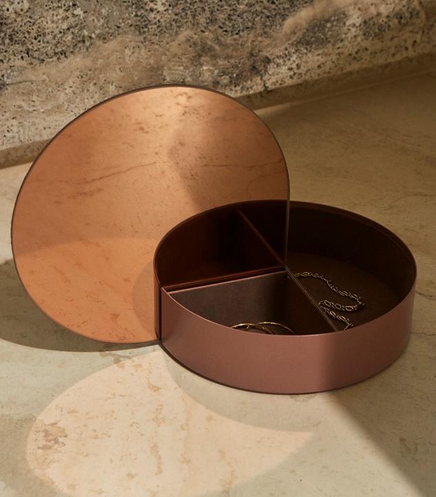 Image du produit Aytm Gutta Boîte à bijoux avec miroir large