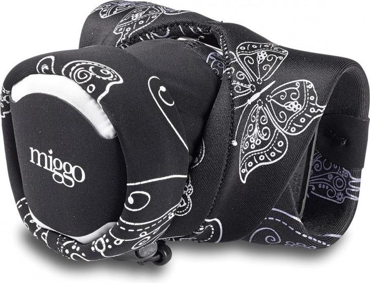 Actual product image miggo Grip & Wrap, Digital camera, Spandex, Neoprene, Black, CSC, 30 cm, 140 mm