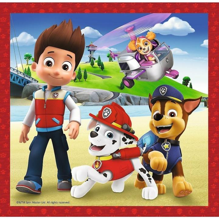 Produktbild Vedes PAW Patrol 3in1 Puzzle (106 Teile)