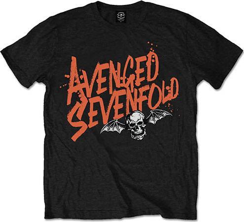 Actual product image Avenged Sevenfold Orange Splatter (XXL)