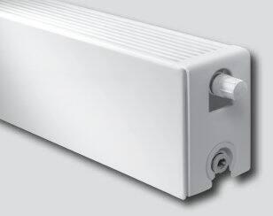 Actual product image Thermrad Lav radiator S8 Plan 22 592W, HxW: 200x1600 mm, med 8 anboringer. UDEN baeringer. Brug evt f
