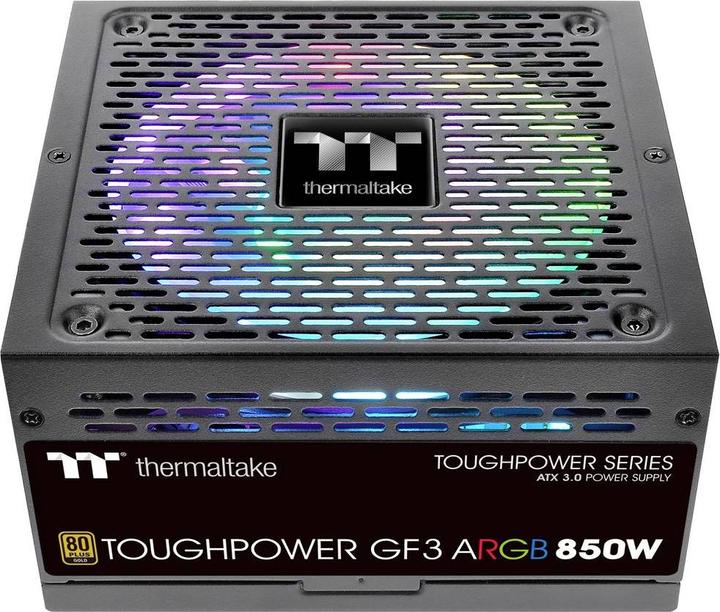 Produktbild Thermaltake ToughPower GF3 ARGB 850W EU Gold Netzteil ATX 3.0 80+ Gold PCle 5.0 (850 W)