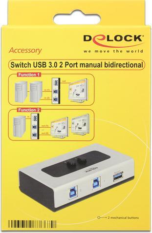 Produktbild Delock Manueller USB3.0 Umschalter
