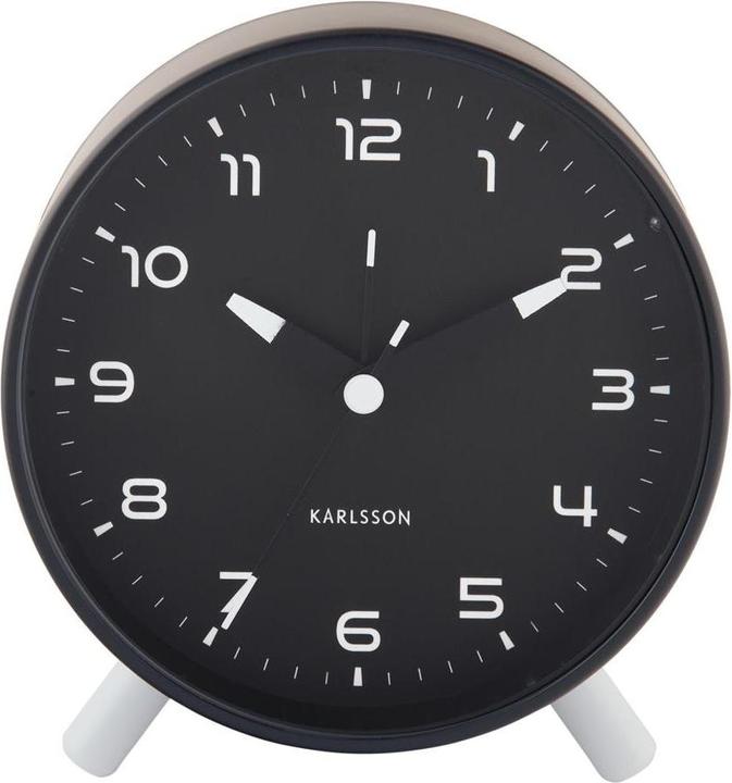 Karlsson Klassischer Wecker Orgullo Black, Funktionen: Alarm