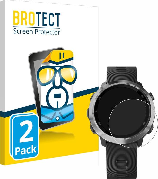 BROTECT Schutzfolie Displayschutz Klar (Forerunner 645 Music)