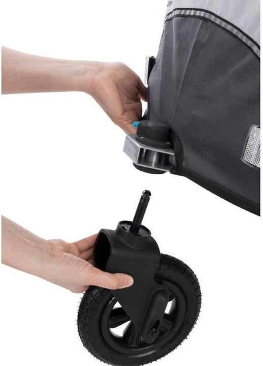 Actual product image Trixie Jogger front wheel for bicycle trailer (Dog, Reflectors)