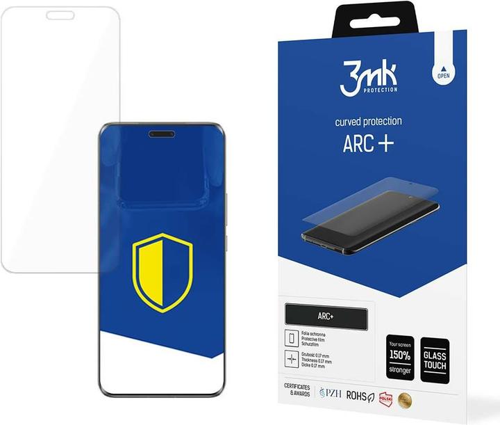 Actual product image 3MK Folia ARC+ Honor Magic6 Pro Folia Fullscreen (1 Piece, Honor Magic6 Pro)